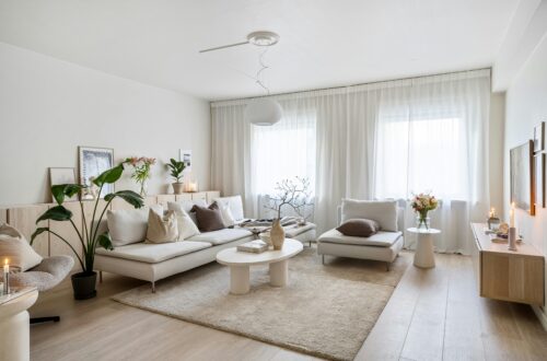 Veneta raambekleding per ruimte