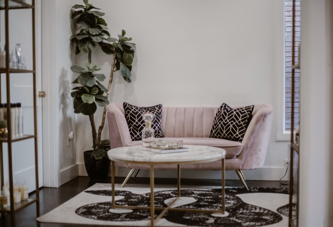 stoffen bank schoonmaken