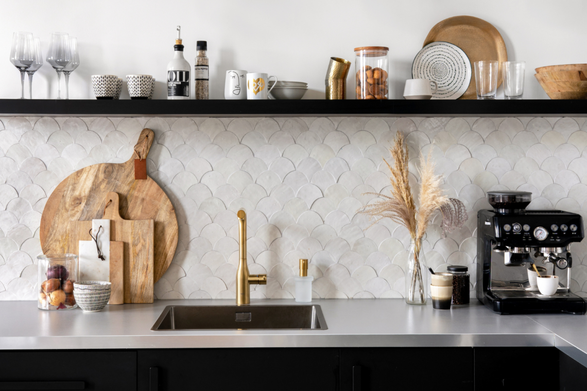 Marokkaanse Zelliges in de keuken