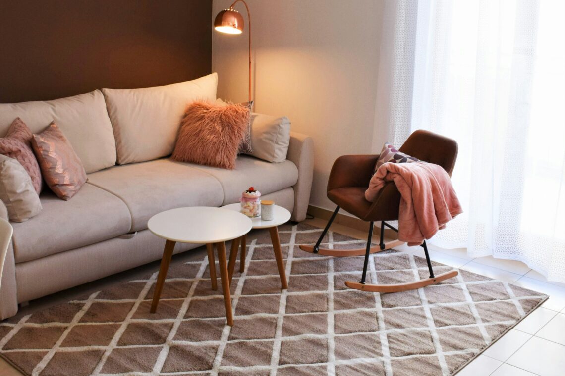 Welke maat vloerkleed past bij welke maat bank