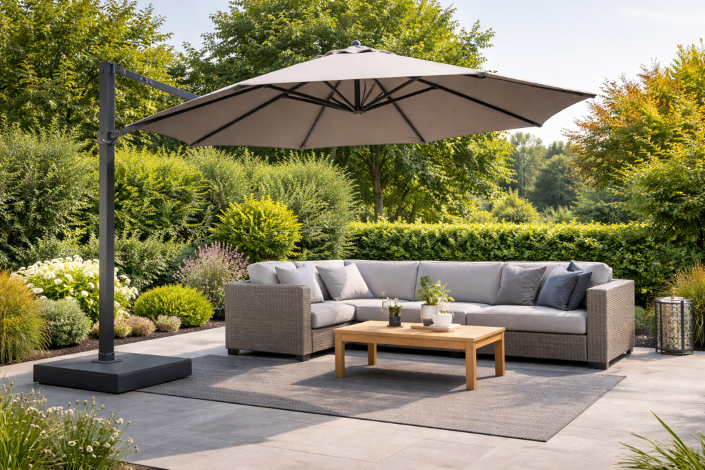 Schaduw zoeken zonder het uitzicht te verliezen