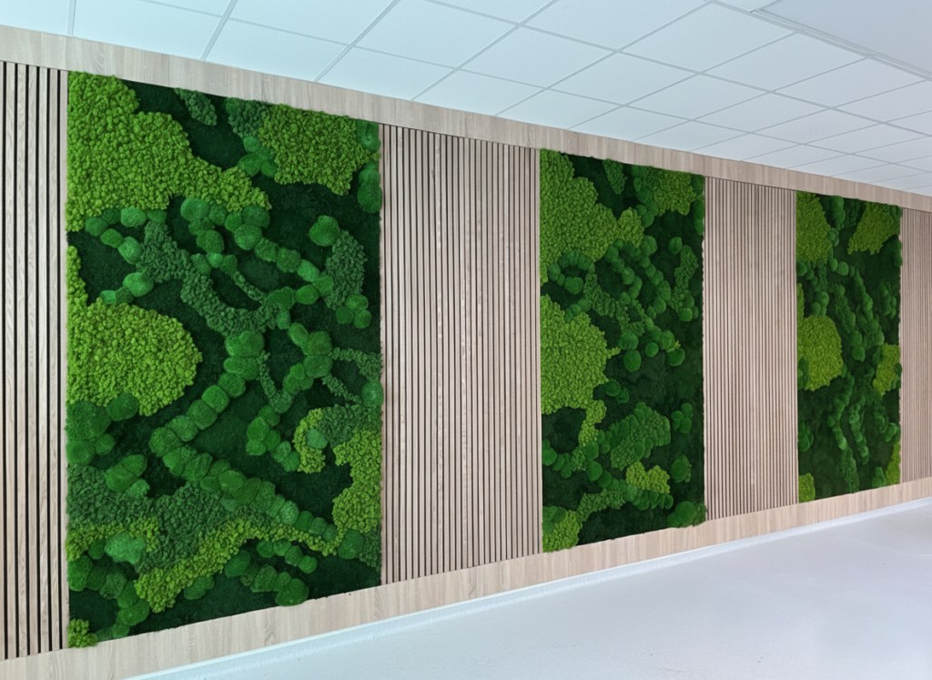groen interieur combineren